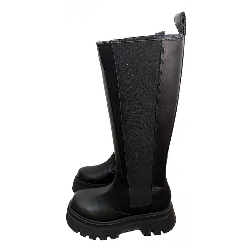 Alohas Leather Riding Boots